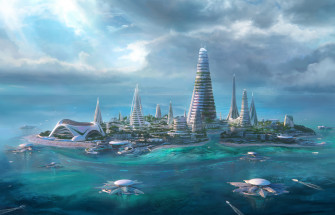 Futuristic Sci Fi City 4k Ultra HD Wallpaper