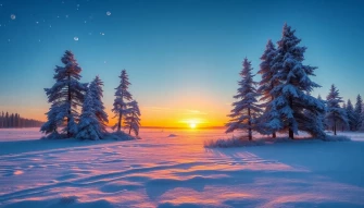 Cool Winter Background