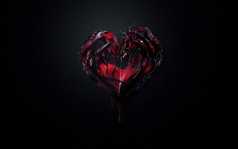 Black And Red Abstract Wallpaper HD Jpg