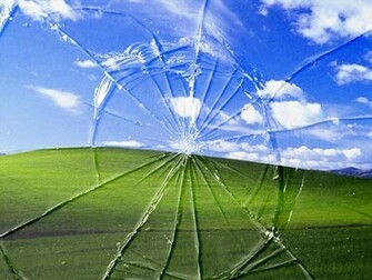 Stan S Xp Broken Screen Wallpaper