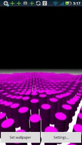 Bigger Sound Wave Live Wallpaper For Android Screenshot