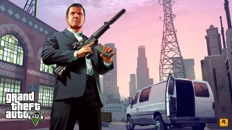 Grand Theft Auto V Rockstar Games Video Game Characters Wallpaper HD