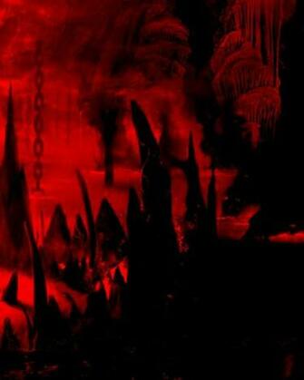 Dark Creepy Background In The Void