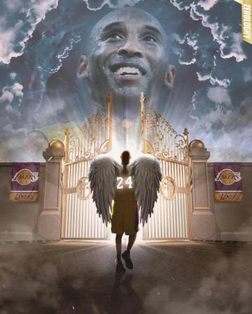 Rip Kobe Bryant Poster Wallpaper