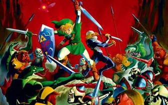 Wallpaper The Legend Of Zelda Ocarina Time Widescreen