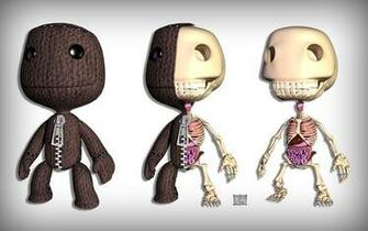 Planet Sackboy Little Big Anatomy Wallpaper