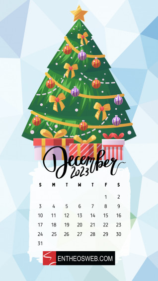 December Calendar Phone Wallpaper Entheosweb