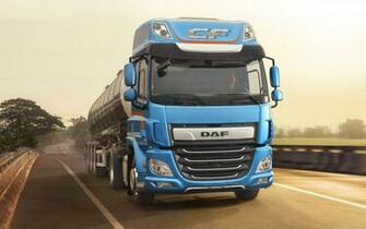 Wallpaper Daf Cf Ft 4k Truck Road Tanker