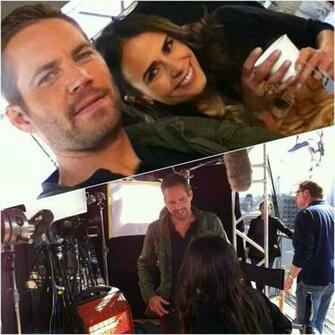 Paul Walker And Jordana Brewster Fast Furious