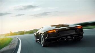 Lamborghini Driving Wallpaper