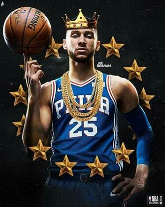 Young King Artwork I Made To Celebrate Ben Simmons Roy Award