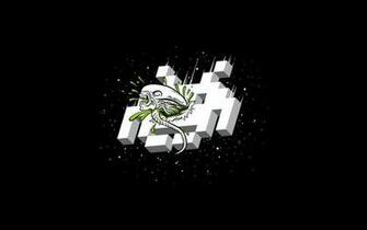 Space Invaders Alien Life Forms Wallpaper