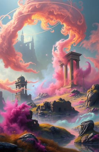Powder Arcane Wallpaper