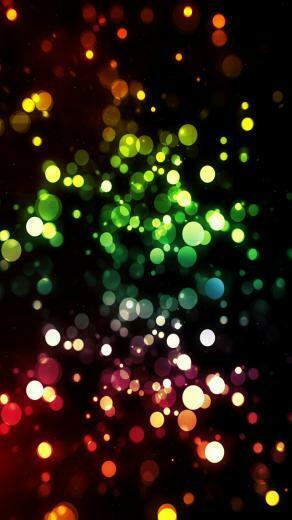 HD Abstract Bubbles iPhone Wallpaper