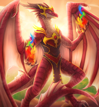 World Of Warcraft Dracthyr Evoker By Flippingchicken Via