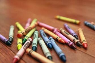 Crayons Favorite Desktop Wallpaper