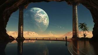 Fantasy Planets Wallpaper