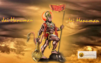 Lord Hanuman Angry In 3d Wallpaper