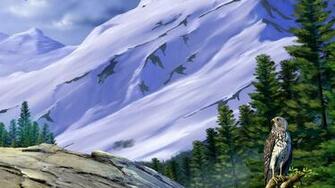 Northern Mountains HD Laptop Background