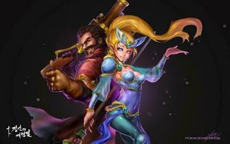 Graves And Janna Lol 3p Wallpaper HD