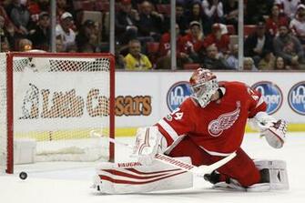 Detroit Red Wings Player Pre Petr Mrazek Winging It In Motown