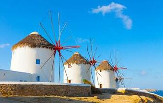 Wallpaper The Sky Landscape Nature Santorini Greece Image For