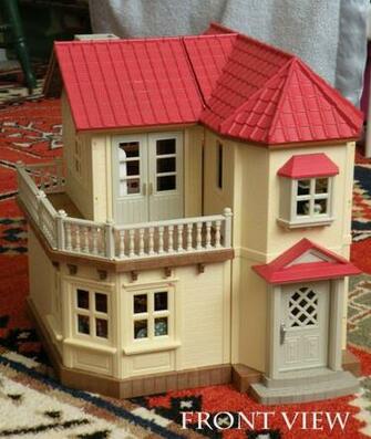 Calico Critters Sylvanian Families Luxury Townhouse Custom Wallpaper