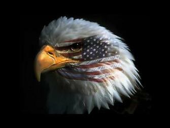 American Eagles Wallpaper Flags