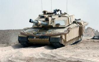 Tank Wallpaper Desert Challenger Britain HD Desktop
