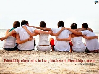 Mind Blowing Friendship Wallpaper