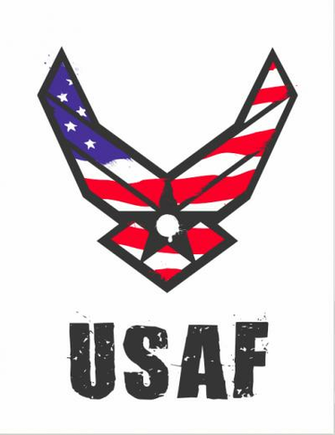 Usaf Logo Wallpaper Colored By