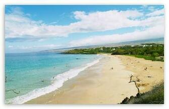 Large Beach Wallpaper
