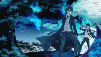 Blue Anime Wallpaper HD Background Of Your