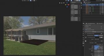 Render Scene Where Camera Has Background Image Blender