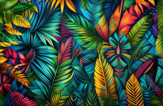 Polynesian Tribal Wallpaper