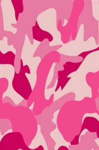 Pink Camo iPhone Wallpaper