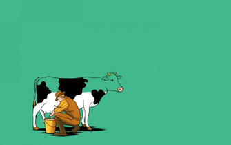 Cute Cow Wallpaper