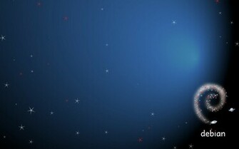 Debian Blue Brand Star