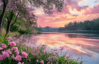 Pink Nature Wallpaper