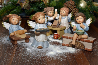 Christmas Angels Wallpaper