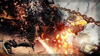 Delsin Fighting With Chains Infamous Second Son Wallpaper Jpg