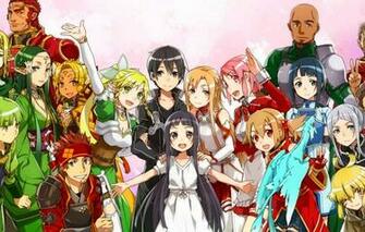 Wallpaper Alicia Sword Art Online Yuuki Asuna