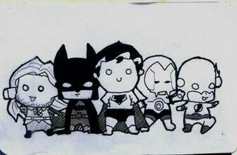 Cute Superheroes Wallpaper By Aholic