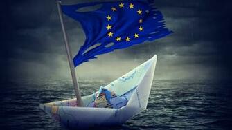 Wallpaper Paper Boat Flag Of Europe Creative Pictures