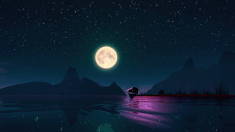 Aesthetic Moon Wallpaper