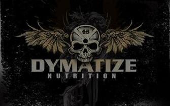 Sportpit Dymatize Skull Dark Sport Poster Wallpaper