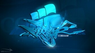 Graffiti Technica 3d Corsair Overclocking Wallpaper