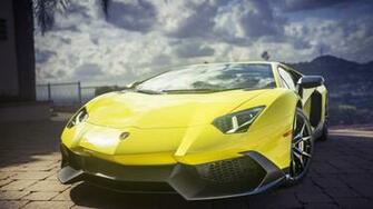 Yellow Lamborghini Aventador Best Car Pictures And Wallpaper