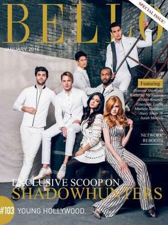 Shadowhunters Cast For Bello Magazine Dominic Sherwood Wallpaper
