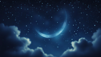 Blue Night Sky Wallpaper
